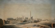 2022_07_24_015_expo_champollion_vue_des_ruines_de_karnak_francois_charles_cecile_et_charles_louis_balzac